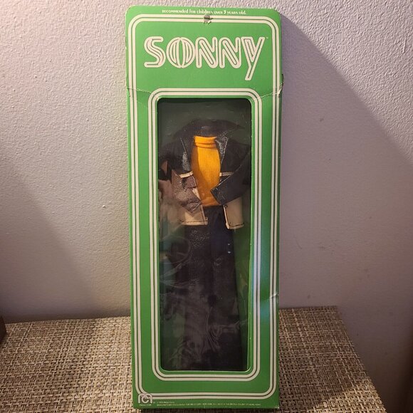 Vintage Mego Sonny Outfit Buckskin In Box - Picture 1 of 4